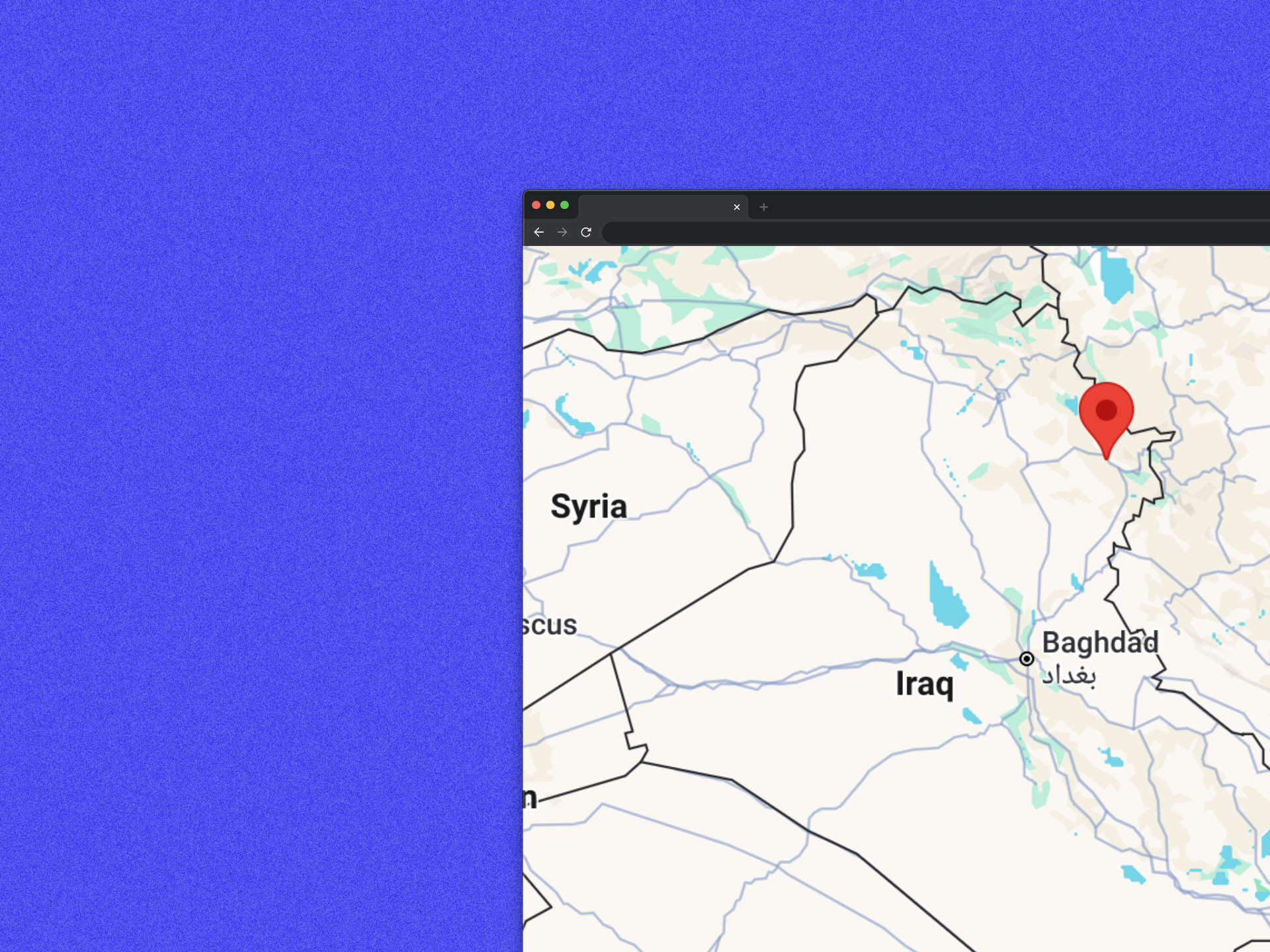 Map to our head office